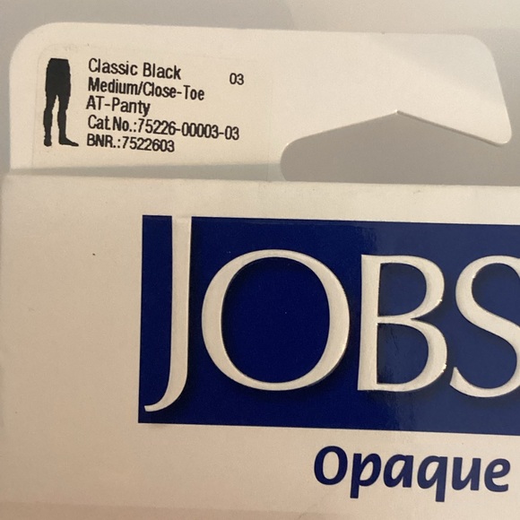 Jobst Opaque Close-Toe Pantyhose 20-30mmHg Compression Black Size Medium - Picture 12 of 14